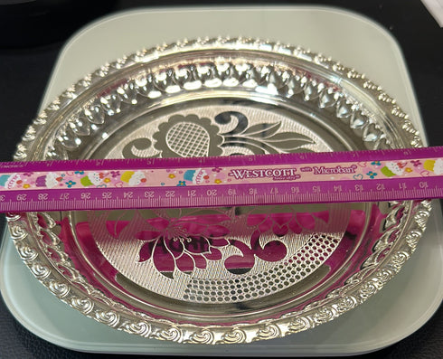 Pure Silver Design Plate 159g
